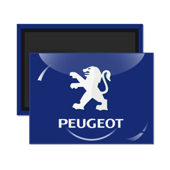 Peugeot, Ορθογώνιο μαγνητάκι ψυγείου διάστασης 9x6cm