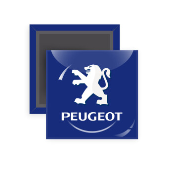 Peugeot, Μαγνητάκι ψυγείου τετράγωνο διάστασης 5x5cm