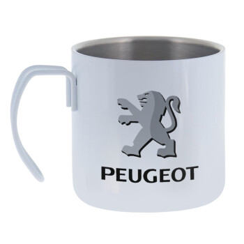 Peugeot, Mug Stainless steel double wall 400ml