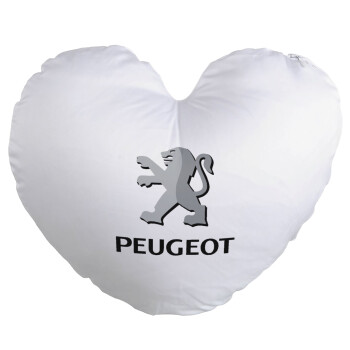 Peugeot, Μαξιλάρι καναπέ καρδιά 40x40cm περιέχεται το  γέμισμα