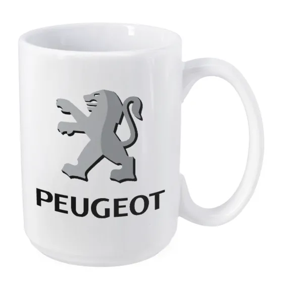 Peugeot — Mega mug, ceramic, 450ml
