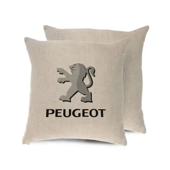 Peugeot, Μαξιλάρι καναπέ ΛΙΝΟ 40x40cm περιέχεται το  γέμισμα