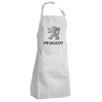 Peugeot, Adult Chef Apron (with sliders and 2 pockets)