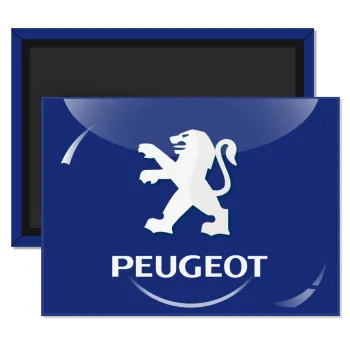 Peugeot, Ορθογώνιο μαγνητάκι ψυγείου διάστασης 9x6cm