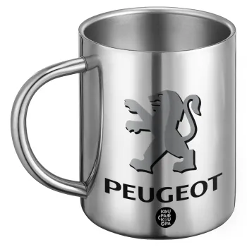 Peugeot, BIG Mug Stainless steel double wall (450ml)
