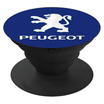 Peugeot, Phone Holders Stand  Μαύρο Βάση Στήριξης Κινητού στο Χέρι