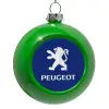 Green Christmas tree ornament bauble 8cm
