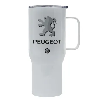 Peugeot, Mega Stainless steel Tumbler with lid, double wall 750L