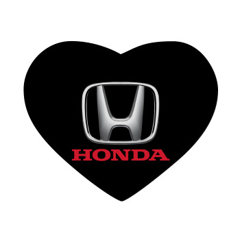 HONDA, Mousepad heart 23x20cm