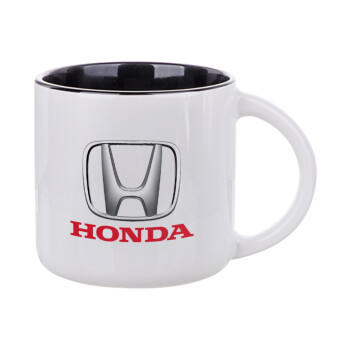 HONDA, Κούπα κεραμική 400ml Λευκή/Μαύρη