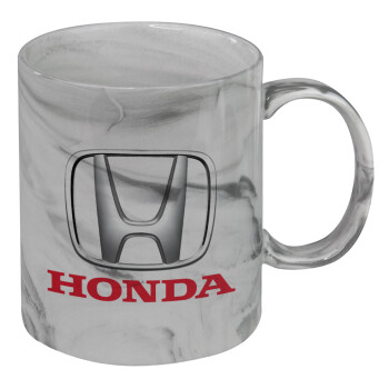 HONDA, Mug ceramic marble style, 330ml