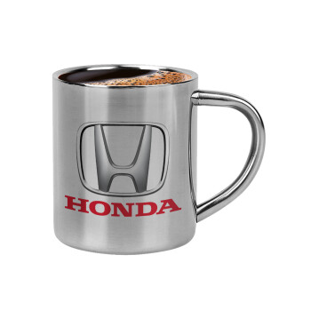 HONDA, Κουπάκι μεταλλικό διπλού τοιχώματος για espresso (220ml)
