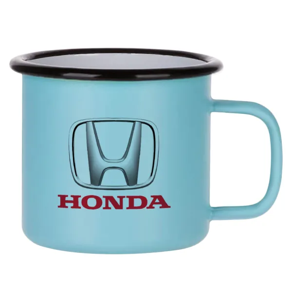 HONDA — Κούπα Μεταλλική εμαγιέ ΜΑΤ σιέλ 360ml