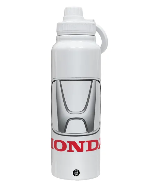 HONDA — Θερμός 1L Ανοξείδωτο με Βάση Κινητού & Διπλά Τοιχώματα