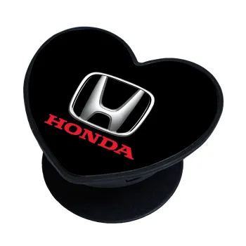 HONDA, Phone Holders Stand  καρδιά Μαύρο Βάση Στήριξης Κινητού στο Χέρι