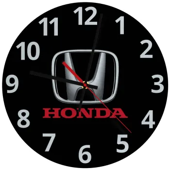 HONDA, Ρολόι τοίχου γυάλινο (30cm)