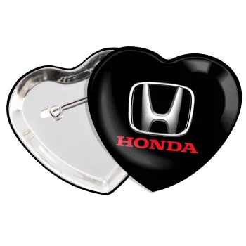 HONDA, Κονκάρδα παραμάνα καρδιά (57x52mm)