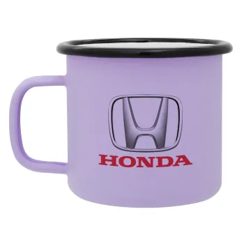HONDA, Κούπα Μεταλλική εμαγιέ ΜΑΤ Light Pastel Purple 360ml