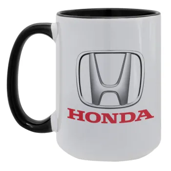 HONDA, Κούπα Mega 15oz, κεραμική Μαύρη, 450ml