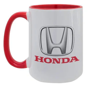 HONDA, Κούπα Mega 15oz, κεραμική Κόκκινη, 450ml