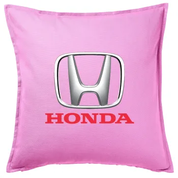 HONDA, Sofa cushion Pink 50x50cm includes filling