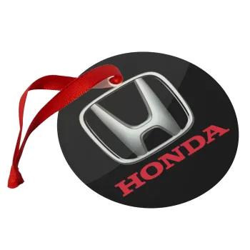 HONDA, Christmas ornament glass 9cm