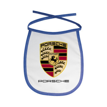 Porsche, Σαλιάρα μωρού αλέκιαστη με κορδόνι Μπλε