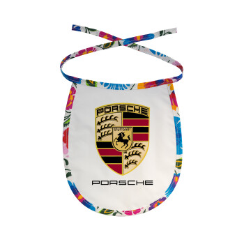 Porsche, Σαλιάρα μωρού αλέκιαστη με κορδόνι Χρωματιστή