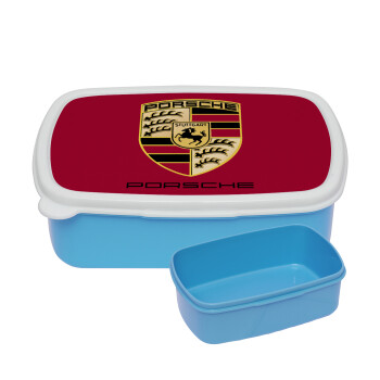 Porsche, ΜΠΛΕ παιδικό δοχείο φαγητού (lunchbox) πλαστικό (BPA-FREE) Lunch Βox M18 x Π13 x Υ6cm