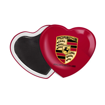 Porsche, Μαγνητάκι καρδιά (57x52mm)