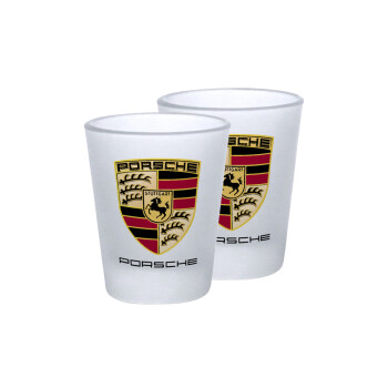 Porsche, Σφηνοπότηρα γυάλινα 45ml του πάγου (2 τεμάχια)