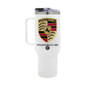 Porsche, Mega Stainless steel Tumbler with lid, double wall 1,2L