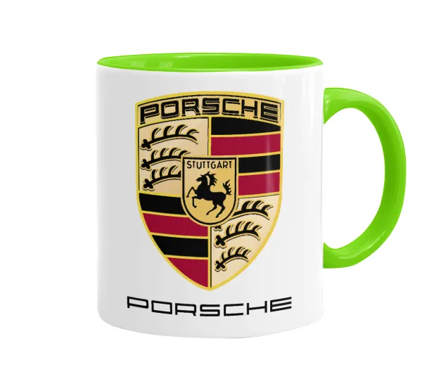Porsche — Κούπα χρωματιστή βεραμάν, κεραμική, 330ml