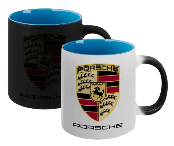 Porsche — Μαγική εσωτερικό μπλε
