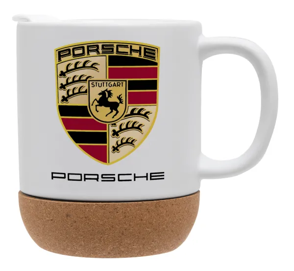 Porsche — Ceramic coffee mug Cork (MAT), 330ml