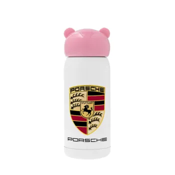 Porsche, Ροζ ανοξείδωτο παγούρι θερμό (Stainless steel), 320ml