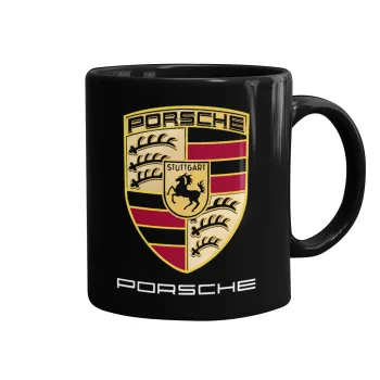 Porsche, Κούπα Μαύρη, κεραμική, 330ml