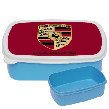 Porsche, ΜΠΛΕ παιδικό δοχείο φαγητού (lunchbox) πλαστικό (BPA-FREE) Lunch Βox M18 x Π13 x Υ6cm