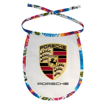 Porsche, Σαλιάρα μωρού αλέκιαστη με κορδόνι Χρωματιστή