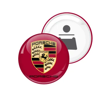 Porsche, Μαγνητάκι και ανοιχτήρι μπύρας στρογγυλό διάστασης 5,9cm