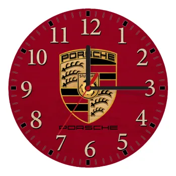 Porsche, Ρολόι τοίχου ξύλινο plywood (20cm)
