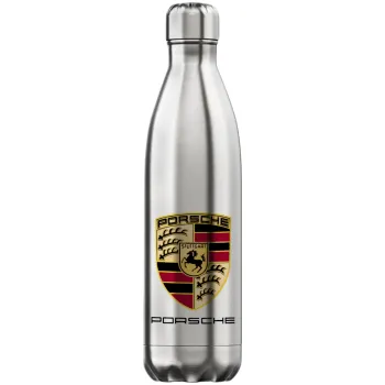 Porsche, Inox (Stainless steel) hot metal mug, double wall, 750ml