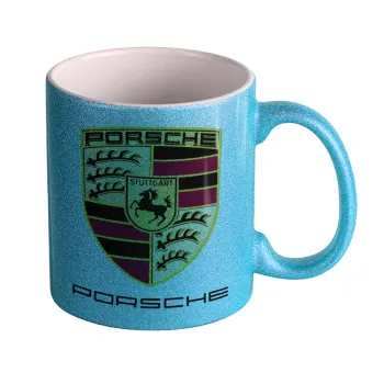 Porsche, Κούπα Σιέλ Glitter που γυαλίζει, κεραμική, 330ml