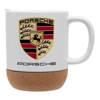 Porsche, Ceramic coffee mug Cork (MAT), 330ml