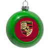 Στολίδι Χριστουγεννιάτικη μπάλα δένδρου Πράσινο 8cm