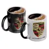 Color changing magic Mug, ceramic, 330ml when adding hot liquid inside, the black colour desappears (1 pcs)