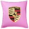 Sofa cushion Pink 50x50cm includes filling