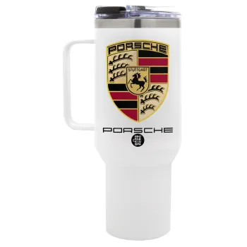Porsche, Mega Tumbler με καπάκι, διπλού τοιχώματος (θερμό) 1,2L