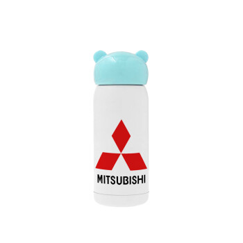 mitsubishi, Γαλάζιο ανοξείδωτο παγούρι θερμό (Stainless steel), 320ml