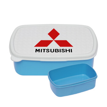 mitsubishi, ΜΠΛΕ παιδικό δοχείο φαγητού (lunchbox) πλαστικό (BPA-FREE) Lunch Βox M18 x Π13 x Υ6cm